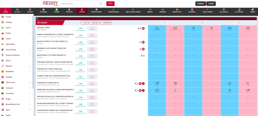 ReddyBook-India’s-Most-Trusted-Online-Cricket-Betting-Id-Provider-Reddy-Book-Club