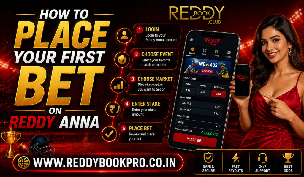 How to Place Your First Bet on Reddy Anna