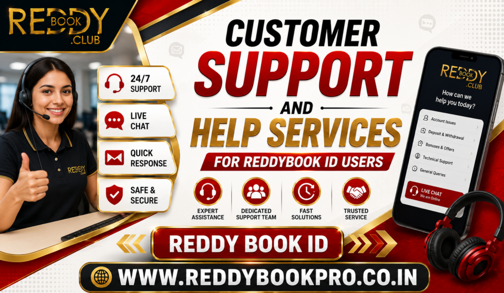 Customer Support and Help Services for Reddybook ID Users