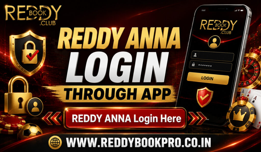 Reddy Anna Login through App