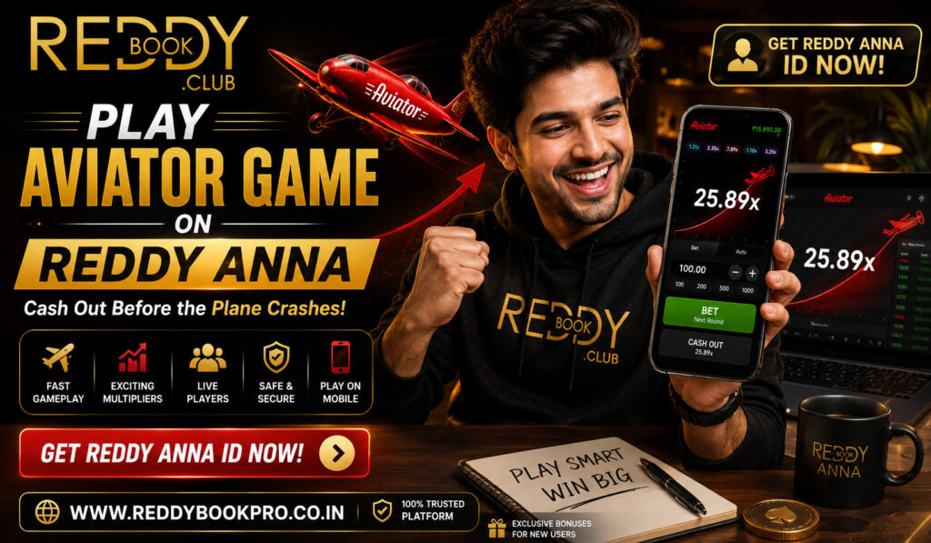 play aviator game on reddy anna