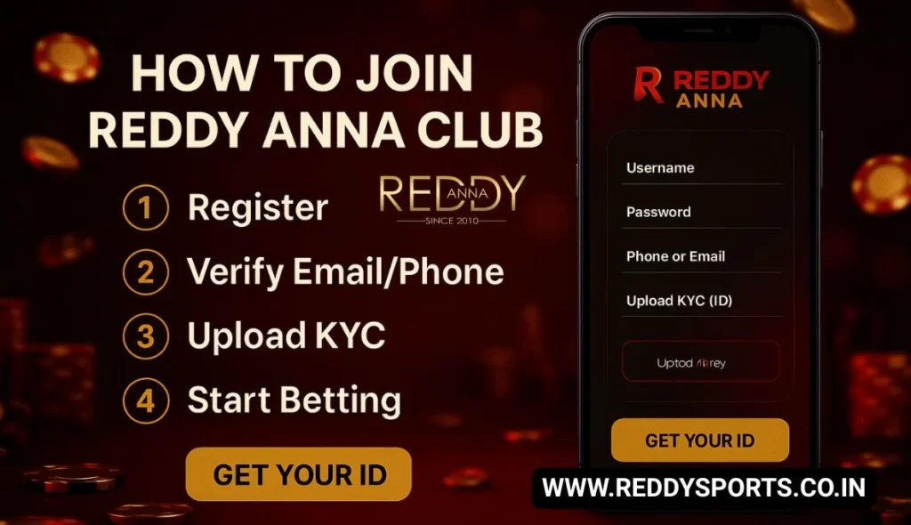 How to Join Reddy Anna Club