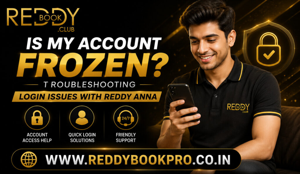 Is My Account Frozen Troubleshooting Login Issues with Reddy anna