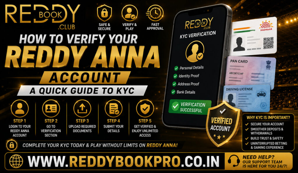 How to Verify Your Reddy Anna Account A Quick Guide to KYC