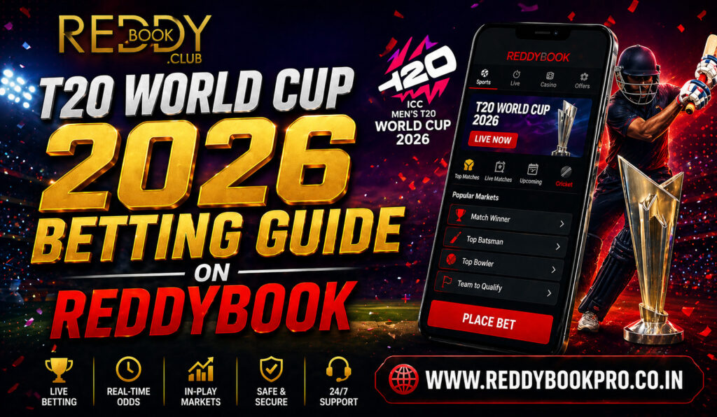 T20 World Cup 2026 Betting Guide on Reddybook