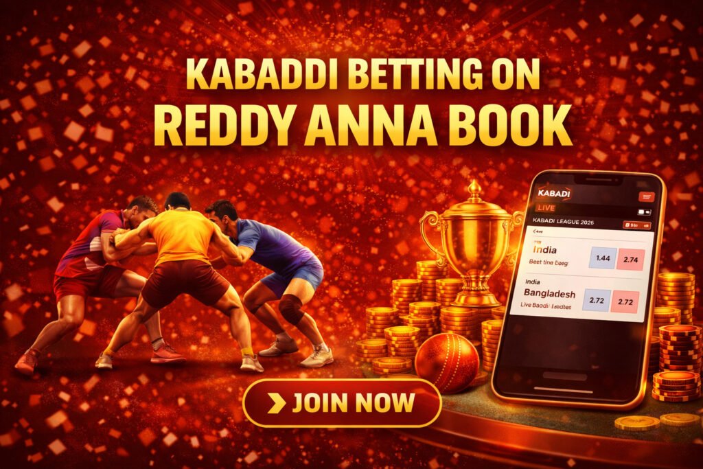 KABADDI BETTING ON REDDY ANNA BOOK