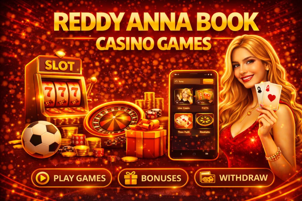 Reddy Anna Book Casino Games​