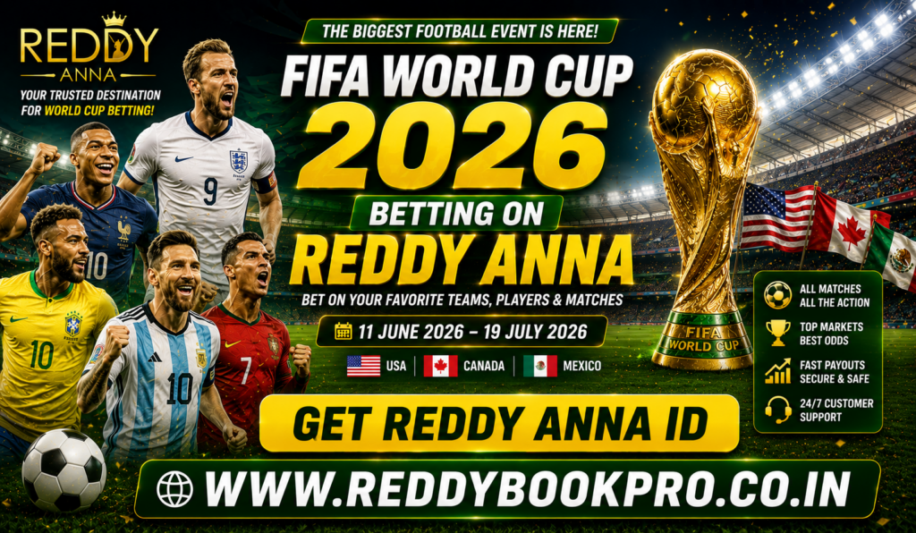 FIFA World Cup 2026 Betting on Reddy Anna