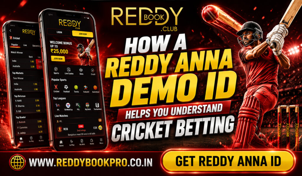 How a Reddy Anna Demo ID Helps You Understand Cricket Betting