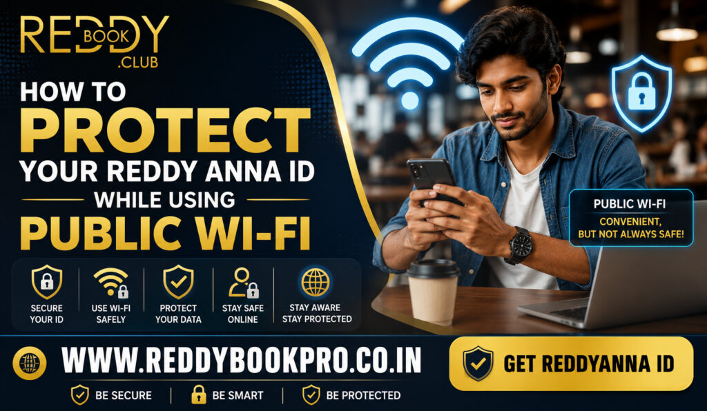 How to Protect Your Reddy Anna ID While Using Public Wi-Fi