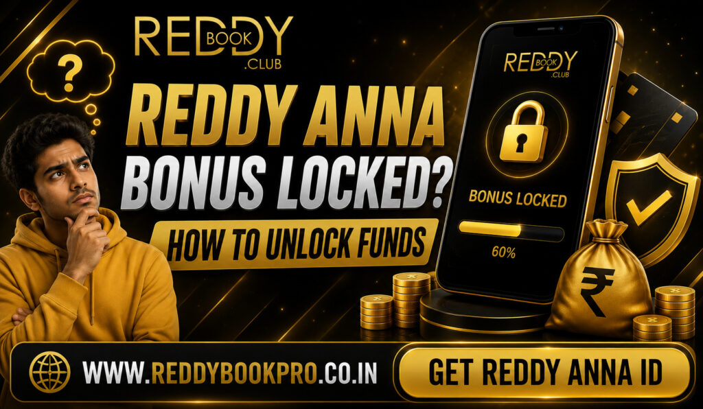 Reddy Anna Bonus Locked How to Unlock Funds