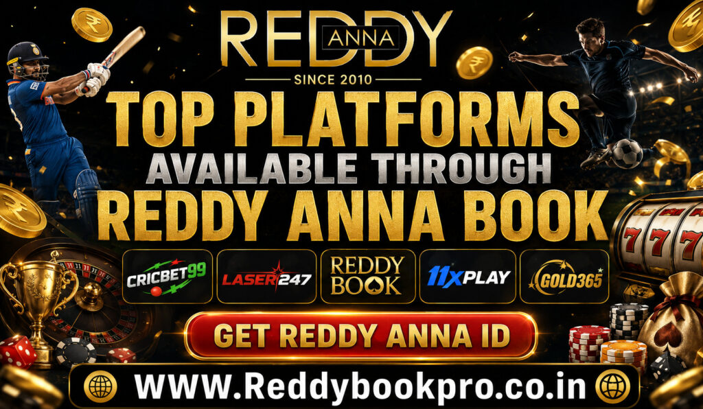 Top Platforms Available Through Reddy Anna Book