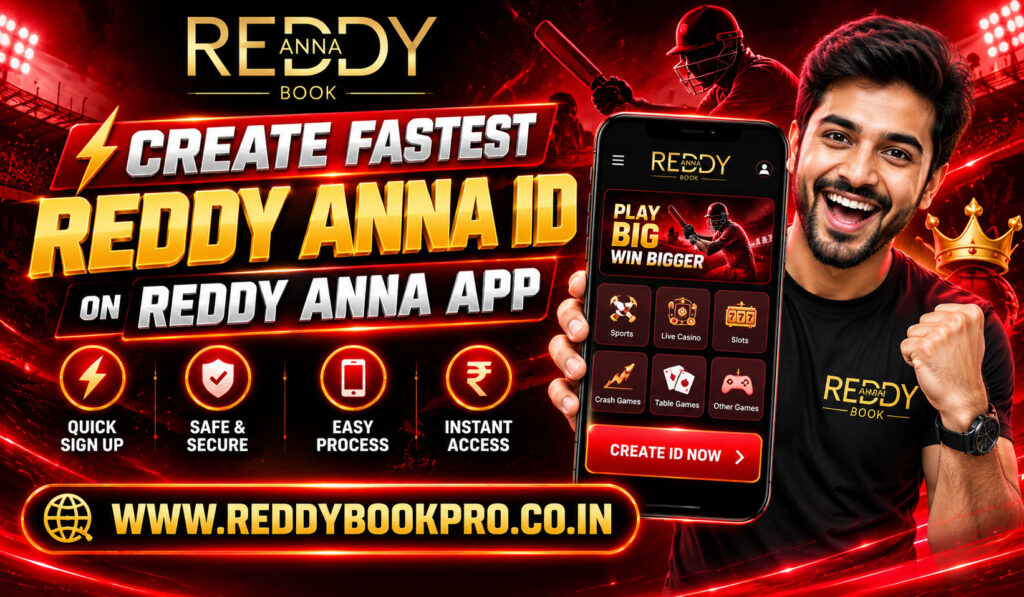 Create Fastest Reddy Anna ID on Reddy Anna App